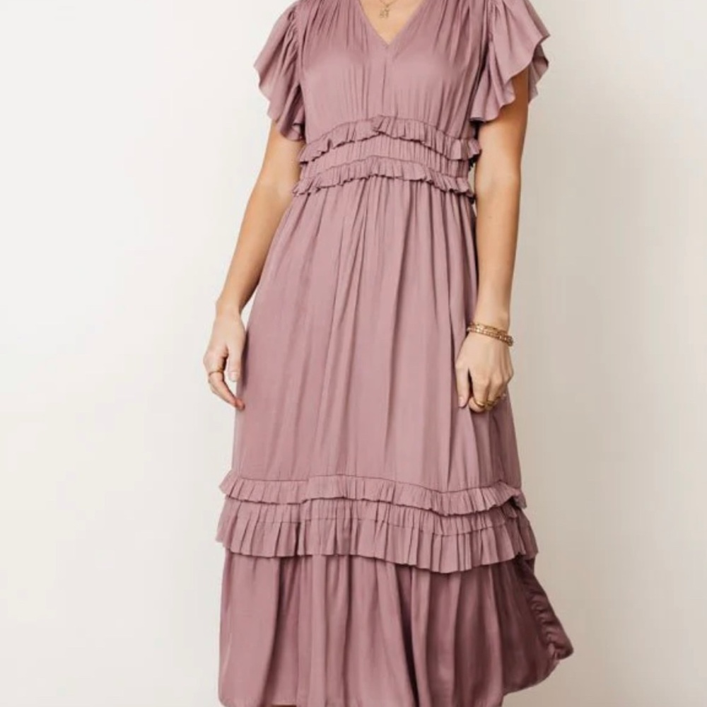 böhme: Willa Ruffle Dress in Lavender